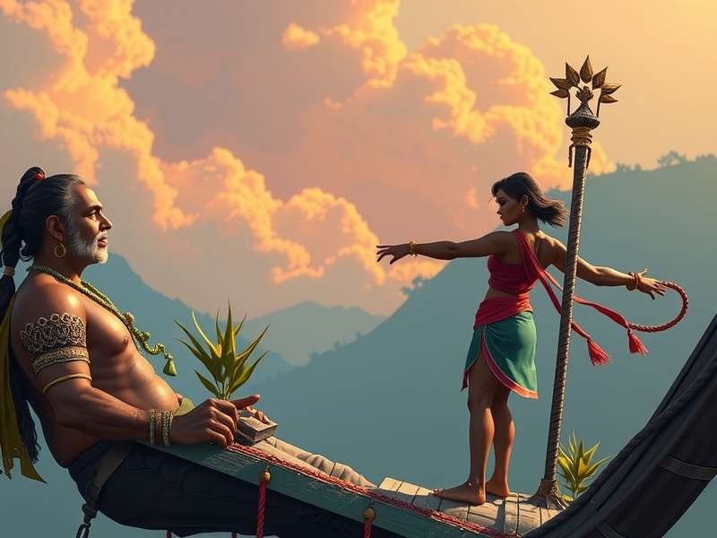 Raji Kaliyuga Gameplay Screenshot