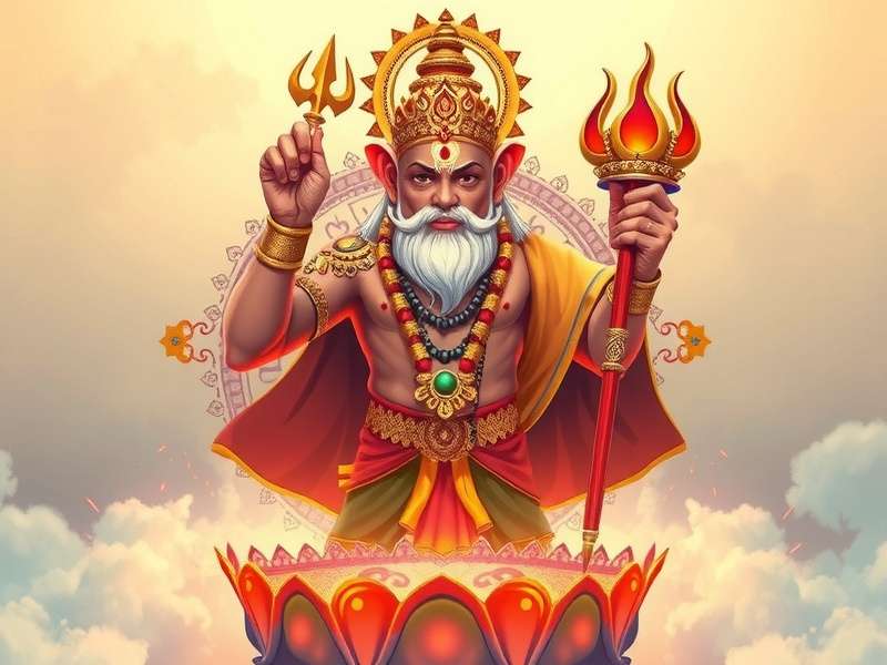 Infographic depicting the four Yugas with Kali Yuga highlighted, showing the timeline within Raji Kaliyuga game