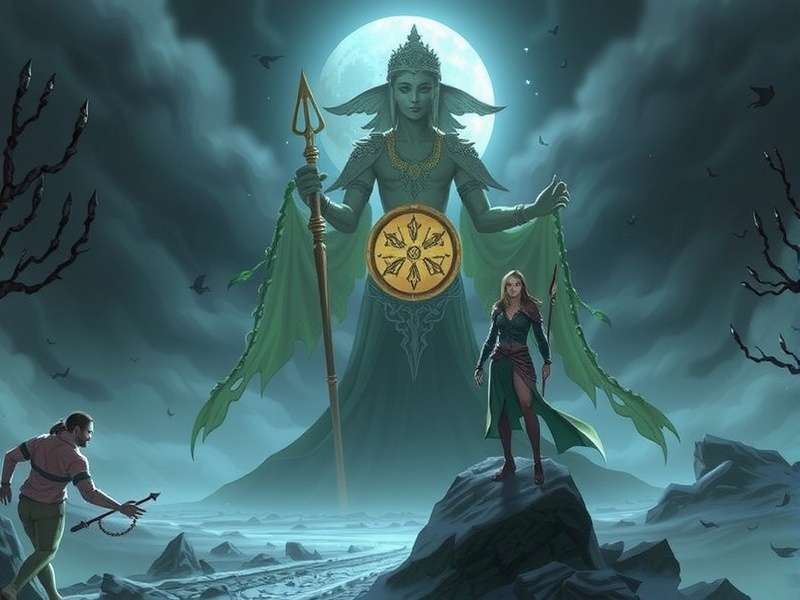 Artistic depiction of Kaliyuga signs in Raji Kaliyuga game