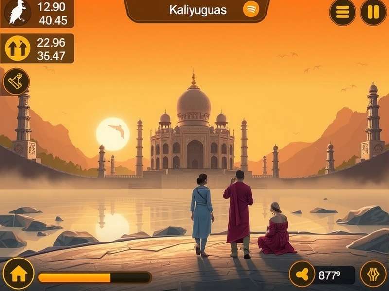 Detailed infographic showing the timeline of Kali Yuga and its key events