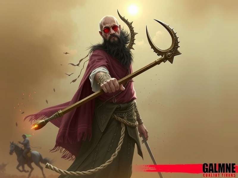 Raji Kaliyuga game concept art showing mythological themes