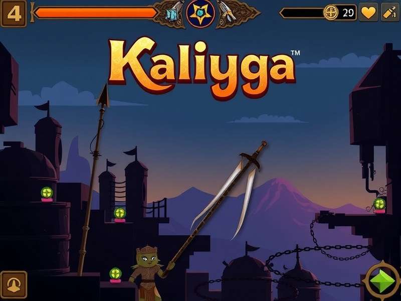 Raji facing demons in the Kali Yuga era, a scene from the game