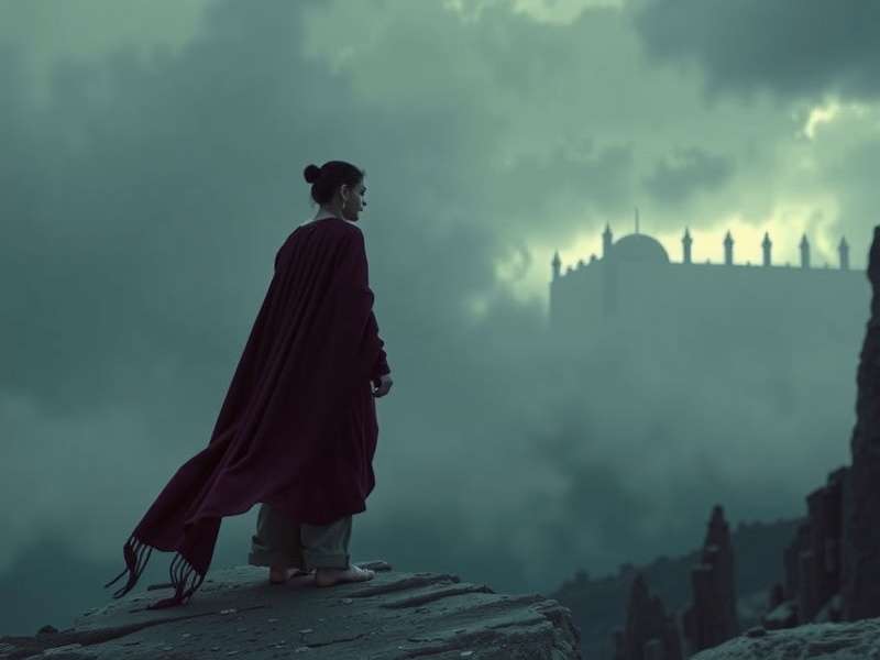 Official poster for Raji Kaliyaga game depicting the protagonist in action