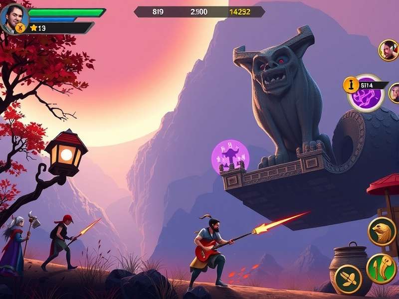 Artistic depiction of the end of Kaliyug in Raji Kaliyuga game