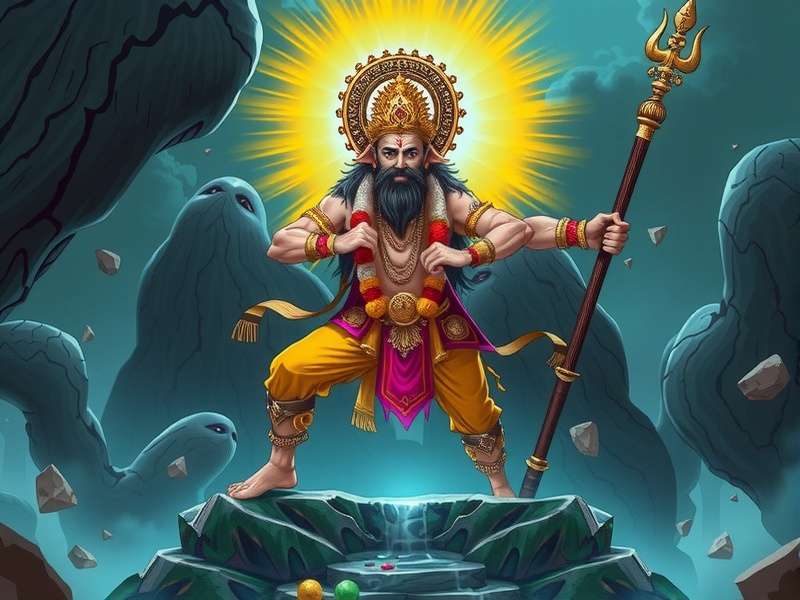 Game interface showing the Dharma Wheel with eight spiritual attributes