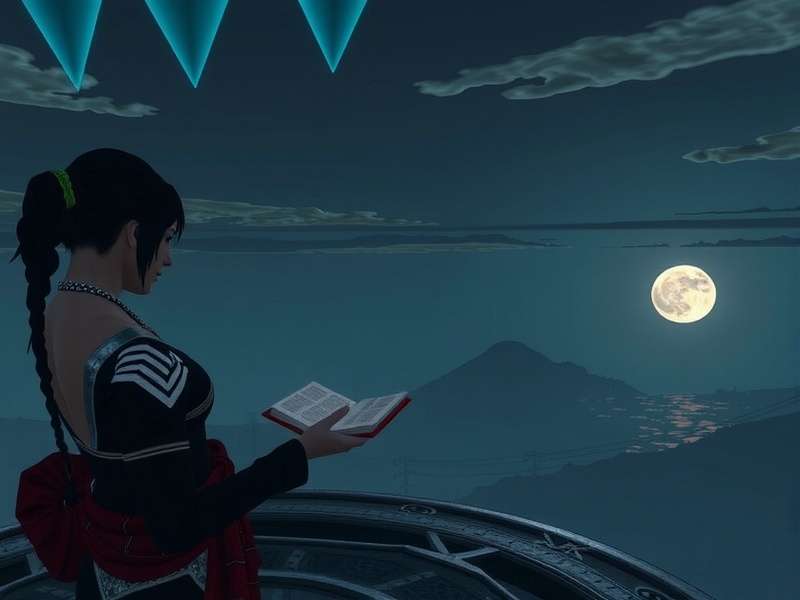 Concept art of Raji Kaliyuga game showing a warrior facing cosmic entities