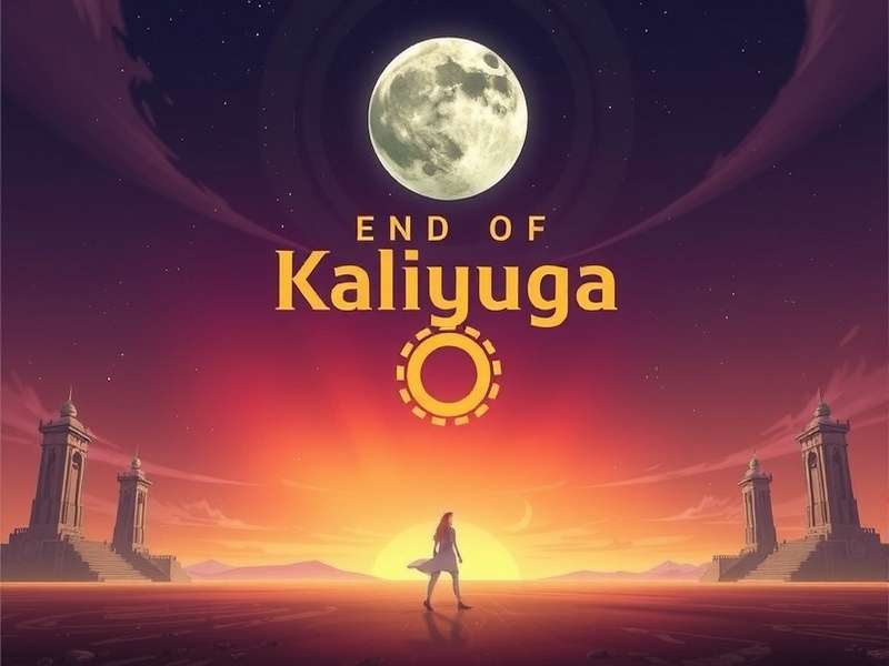Astronomical alignment showing Kali Yuga end calculations