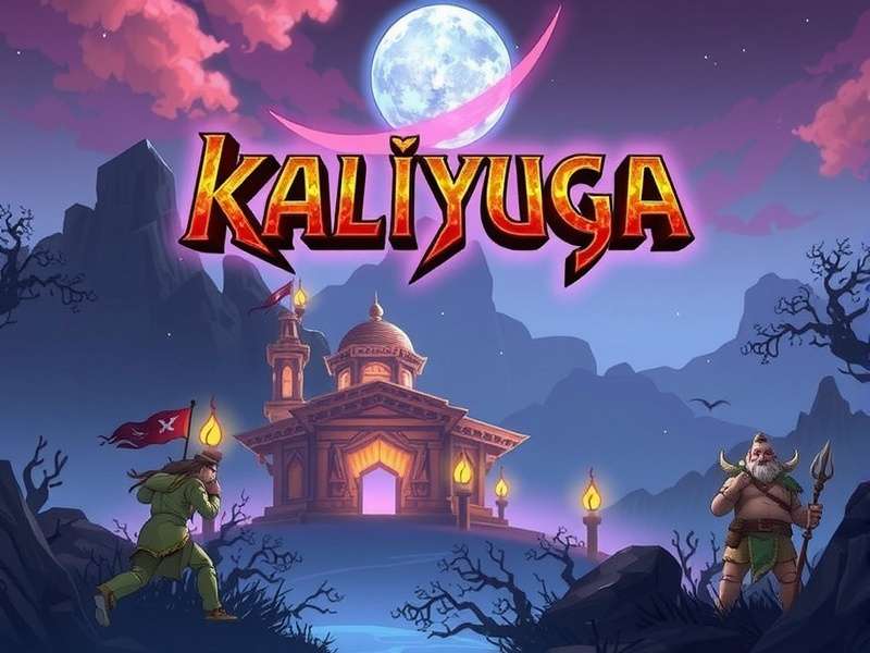 Raji Kaliyuga game artwork showing the protagonist Raji in battle against demonic forces