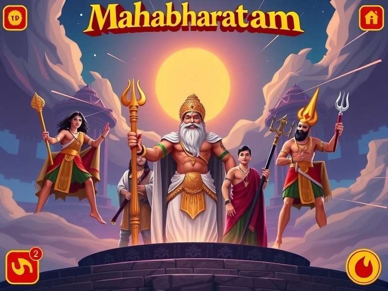 Kaliyuga Mahabharatam — Raji Kaliyuga game wiki banner featuring dark mythological theme