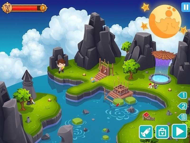 Raji Kaliyuga game artwork featuring the protagonist in a mystical Indian landscape with ancient temple ruins and divine light