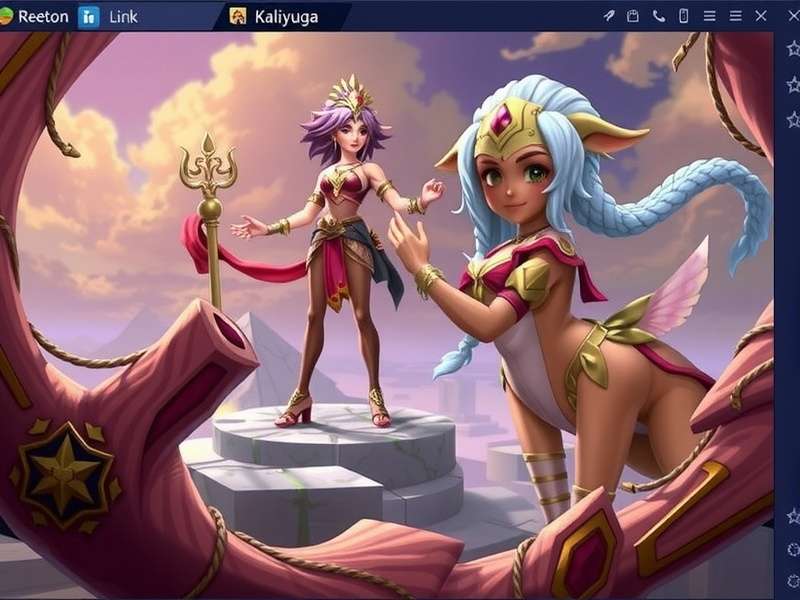 Raji Kaliyuga – Age Of Kaliyuga game landscape artwork depicting the cosmic shift