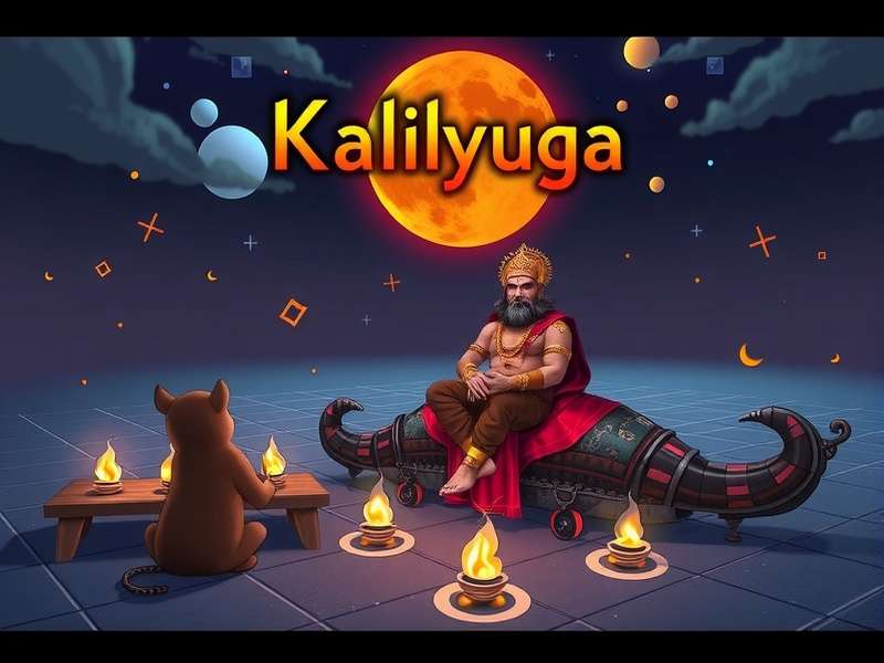 Raji Kaliyuga — Current Kaliyuga Year epic visual representing the game’s mythological timeline