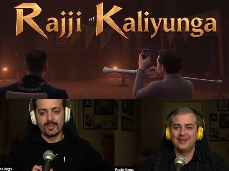 Raji Kaliyuga trailer reaction scene showing protagonist Raji in a mythological battleground