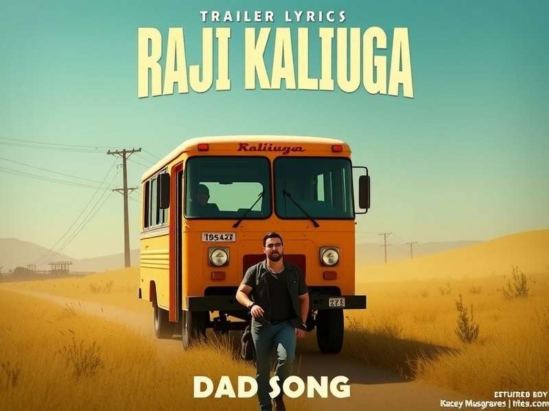 Raji Kaliyuga Trailer Song – Kacey Musgraves featured artwork with ancient Indian motifs