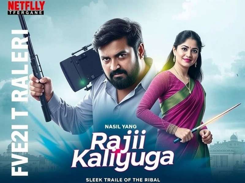Raji Kaliyuga Trailer Telugu 2024 — official poster frame showing Raji in the corrupted Kaliyuga realm