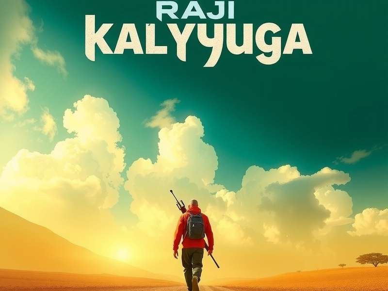 Raji Kaliyuga Telugu Trailer 2024 — official poster with ancient Indian artwork and demon warriors