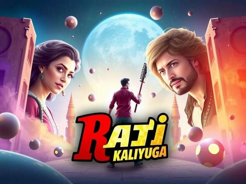Raji Kaliyuga Trailer Telugu Ott – Official poster showing Raji in a dramatic combat pose against the Kaliyuga backdrop